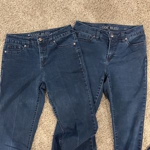 Code Bleu Jeans- bootcut and skinny 1 pair bundle! Size 6/27